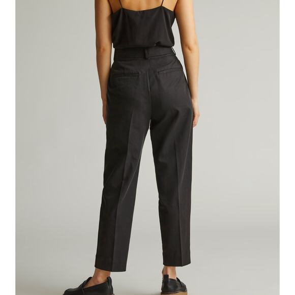NWOT Everlane The Draper Tapered Pant In Black Size 10 - Picture 2 of 8